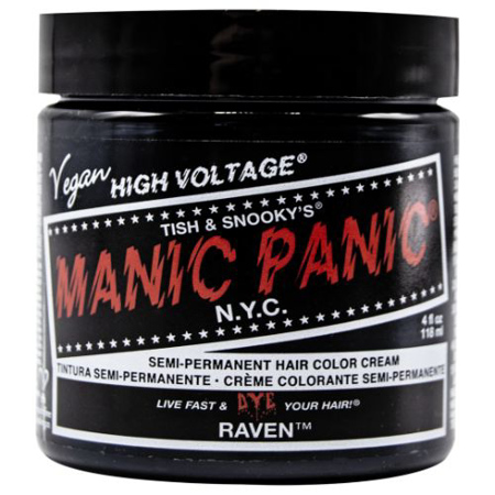 Manic Panic preliv za lase - Raven
