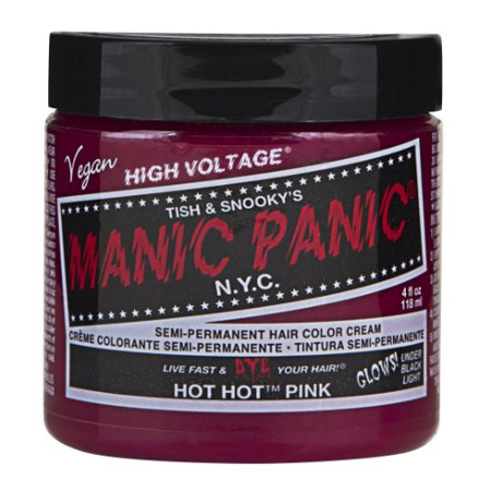 Manic Panic preliv za lase - UV Hot hot pink