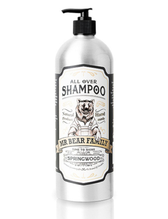 Mr.Bear šampon za lase in brado All Over Shampoo Springwood 1000ml