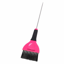 Framar čopič za barvanje s kovinsko konico Pin Tail Brush Pink