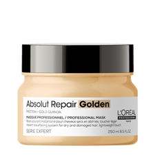 L'oreal zlata maska za obnovo zelo poškodovanih las Loreal Absolut Repair Golden Serie Expert