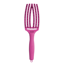 Olivia Garden krtača za lase FingerBrush Combo - Bright Pink