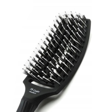 Olivia Garden krtača za lase FingerBrush Combo - Black